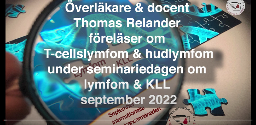 Startbild Thomas Relander T Cellslymfom