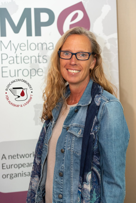 Lise-lott Eriksson Blodcancerförbundet och Myeloma Patients Europe